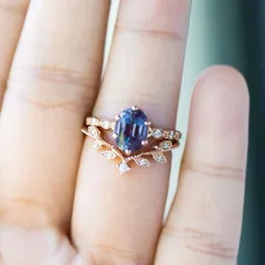 Creative Bohemian Style Three-Piece Set Rose Gold Rings Elegant Simple Color Split Rings Fashionable Women's Jewelry Accessories 2