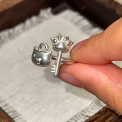 Cute Cat Open Ring For Women In Electroplated Alloy Featuring Three-Dimensional Craftsmanship 3