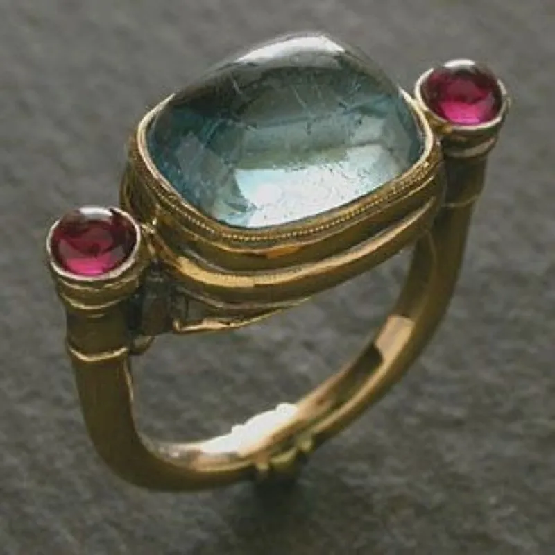 Dailun Geometric Ring Set With Embedded Zirconia Neutral Style High-End Feeling  New Fashion Sale 3