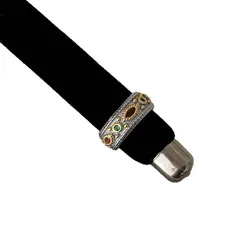 Daisy Bohemian Rings For Women In Electroplated Metal With Zircon Inlay, Available In Colour 5