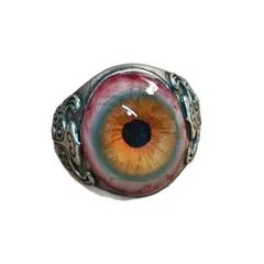 Devil's Eye Adjustable Ring For Unisex Featuring Electroplated Zinc Alloy Material 4