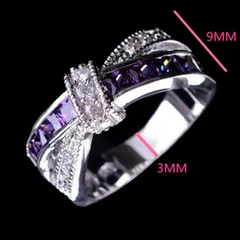 Elegant Geometric Metal Ring For Women With Rhinestones, Electroplated Finish, 1 Piece 4