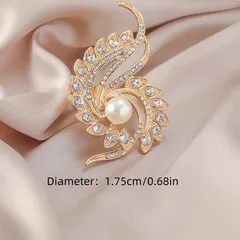 Elegant Luxurious Flower Alloy Rhinestones Gold Plated Women's Open Rings 2