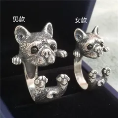 Ethnic Style Women’s Adjustable Alloy Ring Featuring Electroplated Animal Design 3
