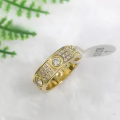 Fashion Charm Starry Ring LOVE Titanium Steel Couple Ring Eternal Ring Men And Women Full Diamond Ring Fashion 2