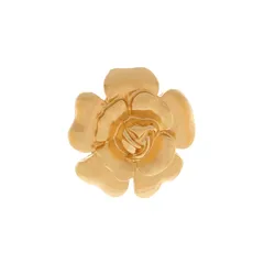 Exaggerated Gold Alloy Flowers Ring For Women Featuring Three-Dimensional Craftsmanship