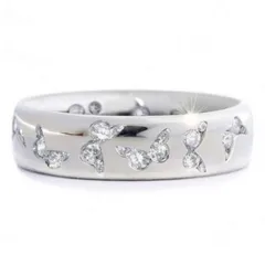 Fashion White Flowers Ring For Women In Alloy With Artificial Gemstones Featuring Electroplated Design 2