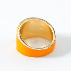 Fashion Geometric Ring For Women Featuring Rhinestones, 1 Piece Alloy Band With Artificial Gemstones Inlay 2