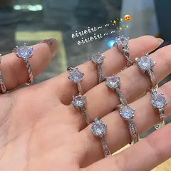 Geometric Open Ring For Women, 1 Piece Lady Style Silver Plated With Zircon, Featuring Electroplated Design 4