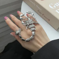 Fashion Geometric Alloy Ring For Women With Rhinestones And Artificial Gemstones Inlay