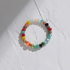 Geometric Beading Ring For Women, 1 Piece, Handmade Design Featuring Unique Style 3