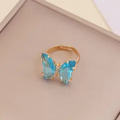 Kid's Metal Animal Rings For Kids In Coffer Color Featuring Electroplated Design 3