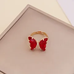Kid's Metal Animal Rings For Kids In Coffer Color Featuring Electroplated Design 4