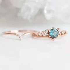 Fashionable Rose Gold Plated Ladies Ring Elegant Simple Wave Pattern Alloy Jewelry Perfect For Festive Occasions 3
