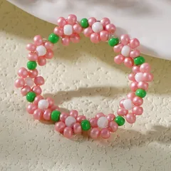 Flowers For Rings Featuring Beading Craftsmanship