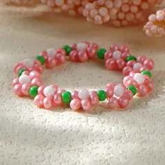 Flowers For Rings Featuring Beading Craftsmanship 4