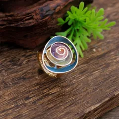 Flowers For Women Zinc Alloy Rings Featuring Enamel Craftsmanship In Colour 2