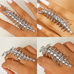 Funny Adjustable Insect Ring For Unisex Featuring White K Plated Alloy With 0.03µm Thick Coating