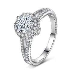 Geometric Gold Alloy Ring For Women Featuring Electroplated Finish And Rhinestone Inlay 3