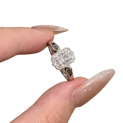 Geometric Open Ring For Women In Electroplated Copper With Rhinestone Inlay, Perfect For Summer 5