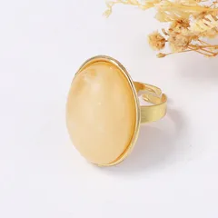 Geometric Open Rings For Women In Gold, Simple Style Zinc Alloy Jewelry 2
