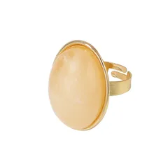 Geometric Open Rings For Women In Gold, Simple Style Zinc Alloy Jewelry 5