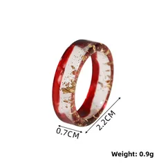 Geometric Resin Ring For Unisex Featuring Dyed Black Color, Perfect For Festival Wear 5