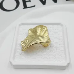 Geometric Rings For Women In Golden Plated Zinc Alloy Featuring 0.01µm Thick Coating And Hammered Craftsmanship 2