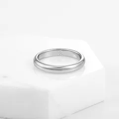 XUPING Geometric Ring For Unisex, 1 Piece Copper Alloy With Platinum Plated 0.03µm Thickness 4