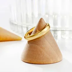 XUPING Geometric Ring For Unisex, 1 Piece Copper Alloy With 18K Real Gold Plated Coating Thickness 0.03µm 5