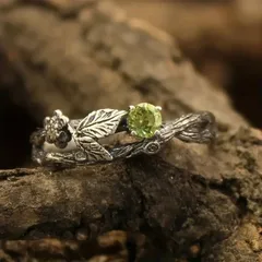 Geometric Unisex Rings For Everyday Wear, Silver Alloy With Antique Silver Plated Electroplated Finish Featuring Zircon Inlay 4