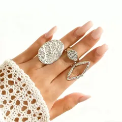 Gold Alloy Star Ring For Women With Three-dimensional Craftsmanship And Zircon Inlay 4
