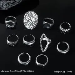 Gold Alloy Star Ring For Women With Three-dimensional Craftsmanship And Zircon Inlay 5