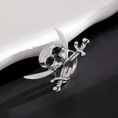 Gothic Silver Skull Open Ring For Halloween Unisex Featuring Electroplated Alloy Design 4