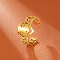 Halloween Clown Ring In Gold Alloy For Unisex, Stylish And Festive Jewelry Accessory 2