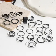 Heart Shape Open Ring For Women Made Of Iron, Perfect For  Spring And Summer 3