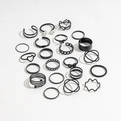 Heart Shape Open Ring For Women Made Of Iron, Perfect For  Spring And Summer 4