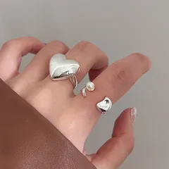 Heart Shape Ring For Women Featuring Elegant Butterfly Design Made Of Durable Alloy 2
