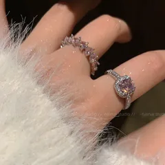 Heart Shape Ring For Unisex Featuring 10K Real Gold Plated Alloy With Zircon Inlay And 0.03µm Plating Thickness