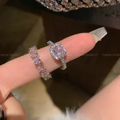 Heart Shape Ring For Unisex Featuring 10K Real Gold Plated Alloy With Zircon Inlay And 0.03µm Plating Thickness 4