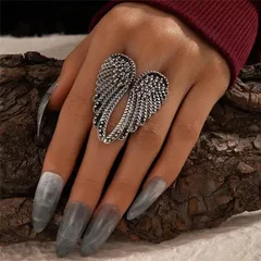 For Women Hip-Hop Alloy Animal Zodiac Ring Featuring Electroplated Design, 1 Piece