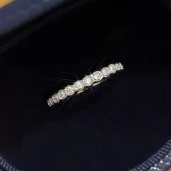 Honeycomb Simple Style Copper Ring For Women, Perfect For Spring Wear 4