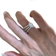 Horse Eye Adjustable Ring For Women In Simple Style, Copper With Zircon Inlay, Featuring Asymmetrical Craftsmanship 5