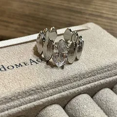 Horse Eye Open Rings For Unisex Featuring Silver Copper Design With Zircon Inlay 3