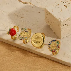 1 Piece Copper Geometric Stone-Free 14K Gold Plated Long-Lasting Plated Gold Women's Pendant Necklace