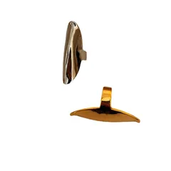 IG Style Geometric Alloy Plating Women's Rings 5