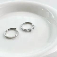 Infinity Open Ring For Unisex Featuring Electroplated Copper With Zircon Inlay In Simple Style 3