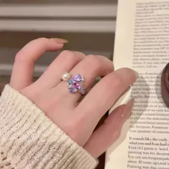 Irregular Alloy Ring For Women Featuring Waterproof Non Tarnish Craftsmanship 2