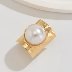 Irregular Alloy Ring For Women Featuring Waterproof Non Tarnish Craftsmanship