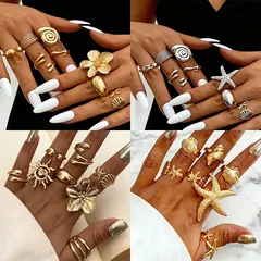 Irregular Metal Ring For Women With Electroplated Finish, Stylish And Unique Design